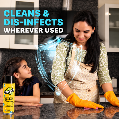 India's #1 Foam-Based Complete Kitchen Cleaner & Disinfectant